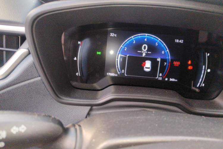 Used Toyota FRONTLANDER 2024 2.0L CVT Elite Edition Odometer Close Up