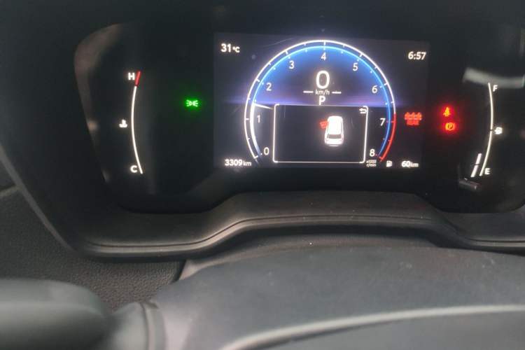 Used Toyota FRONTLANDER 2024 2.0L CVT Elite Edition Odometer Close Up