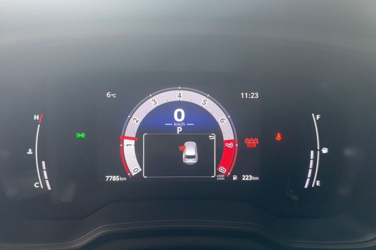 Used Toyota FRONTLANDER 2024 2.0L CVT Elite Edition Odometer Close Up
