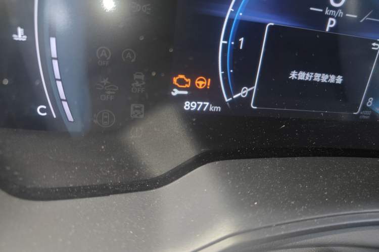 Used Toyota FRONTLANDER 2024 2.0L CVT Elite Edition Odometer Close Up