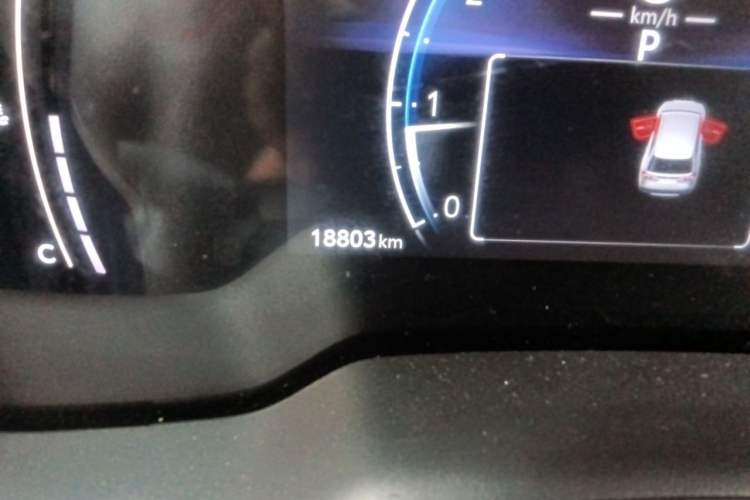 Used Toyota FRONTLANDER 2024 2.0L CVT Elite Edition Odometer Close Up