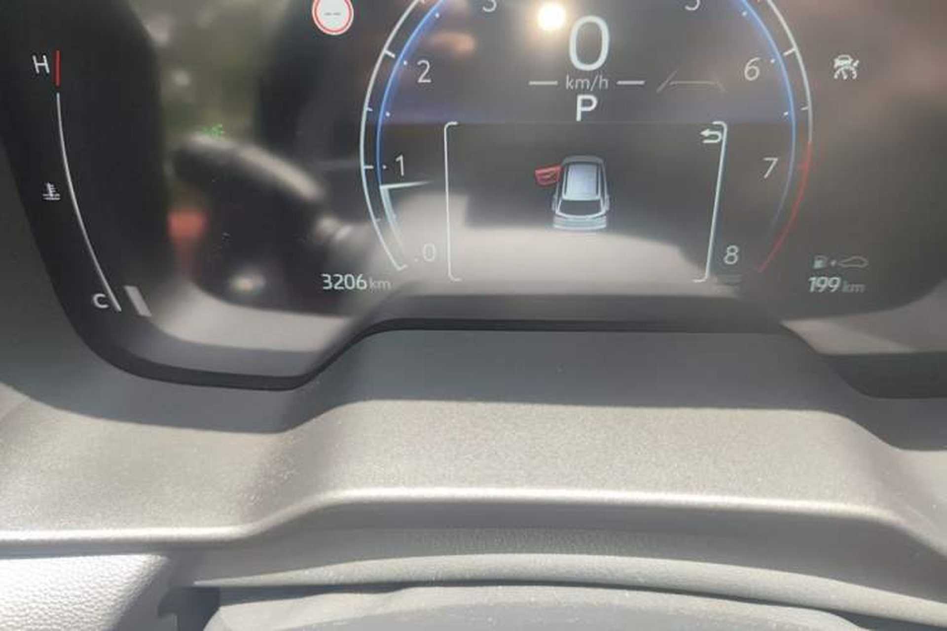Used Toyota FRONTLANDER 2026 Model 2.0L CVT Comfort Edition Odometer Close Up