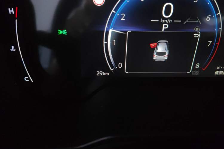 Used Toyota FRONTLANDER 2026 Model 2.0L CVT Comfort Edition Odometer Close Up