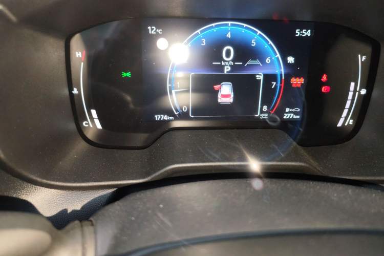 Used Toyota FRONTLANDER 2026 Model 2.0L CVT Comfort Edition Odometer Close Up