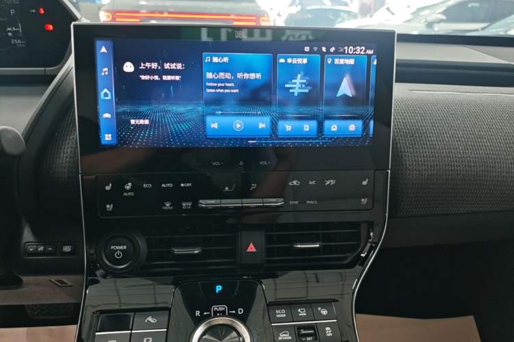 Used Toyota GAC bZ4X 2022 X-MODE Four-Wheel Drive Ultra Audio And AC Panel