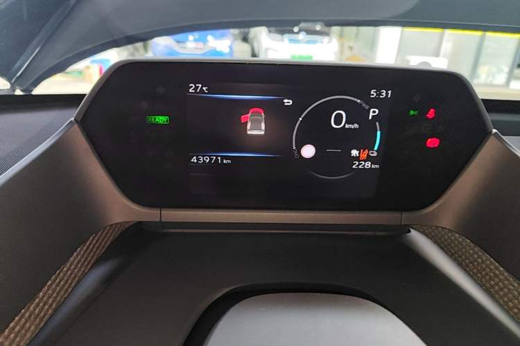Used Toyota GAC bZ4X 2022 Elite Model Instrument Cluster