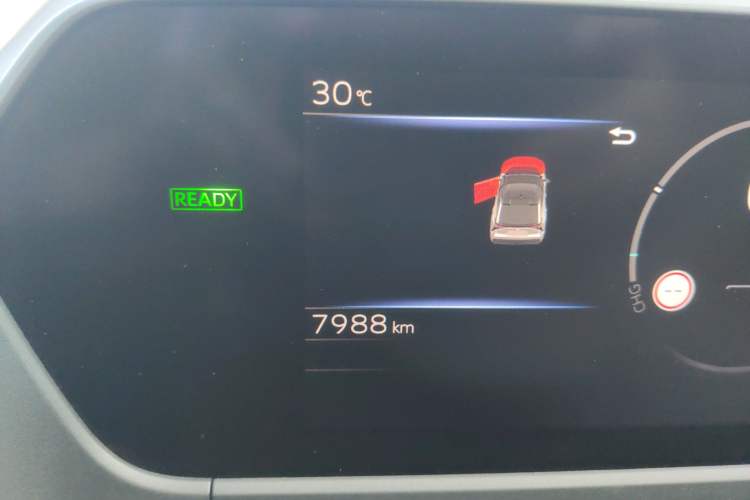 Used Toyota GAC bZ4X 2022 Long-Range Pro Odometer Close Up