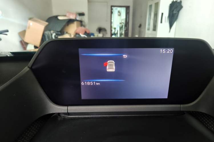 Used Toyota GAC bZ4X 2022 X-MODE Four-Wheel Drive Ultra Odometer Close Up