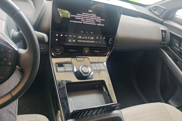 Used Toyota GAC bZ4X 2022 Long-Range Pro Audio And AC Panel