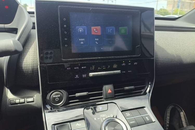 Used Toyota GAC bZ4X 2022 Long-Range Elite Audio And AC Panel