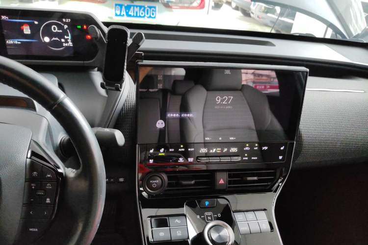 Used Toyota GAC bZ4X 2022 Long-Range Pro Audio And AC Panel