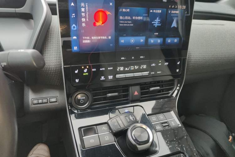 Used Toyota GAC bZ4X 2022 X-MODE Four-Wheel Drive Pro Audio And AC Panel