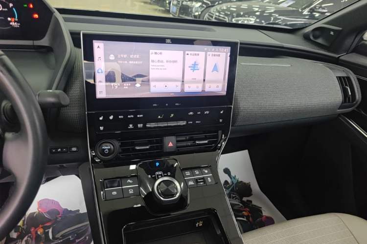 Used Toyota GAC bZ4X 2022 X-MODE Four-Wheel Drive Ultra Audio And AC Panel