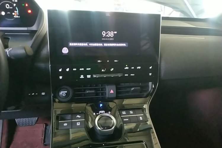 Used Toyota GAC bZ4X 2022 Long-Range Pro Audio And AC Panel