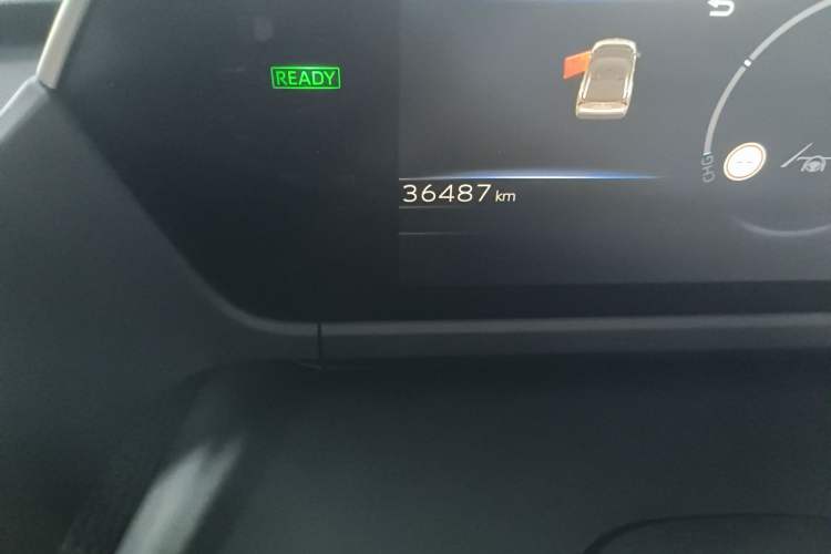 Used Toyota GAC bZ4X 2022 X-MODE Four-Wheel Drive Ultra Odometer Close Up
