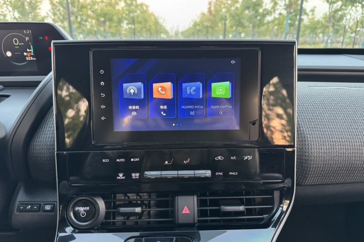 Used Toyota GAC bZ4X 2022 Long-Range Elite Audio And AC Panel
