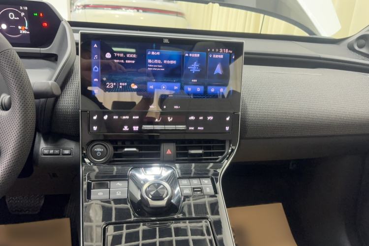 Used Toyota GAC bZ4X 2022 X-MODE Four-Wheel Drive Ultra Audio And AC Panel