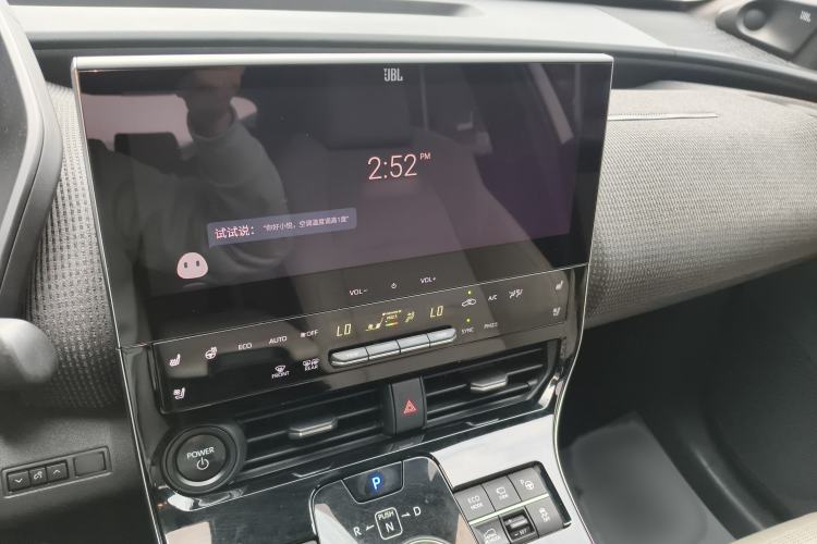 Used Toyota GAC bZ4X 2022 X-MODE Four-Wheel Drive Ultra Audio And AC Panel