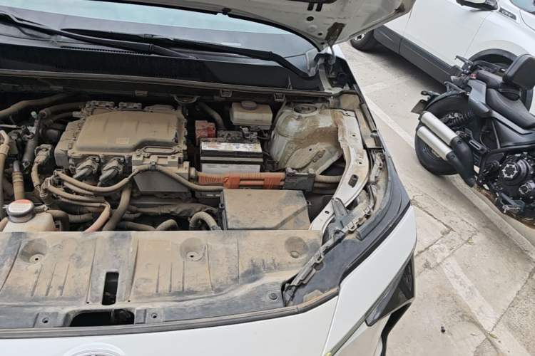 Used Toyota GAC bZ4X 2022 X-MODE Four-Wheel Drive Ultra Engine Bay Left