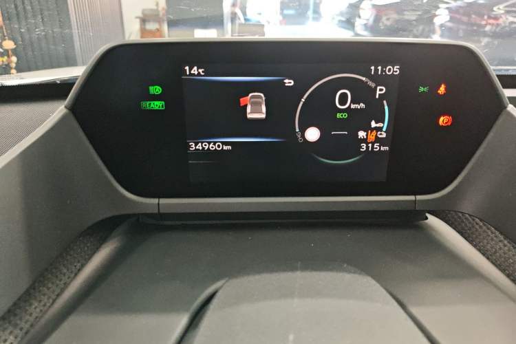 Used Toyota GAC bZ4X 2022 X-MODE Four-Wheel Drive Ultra Instrument Cluster