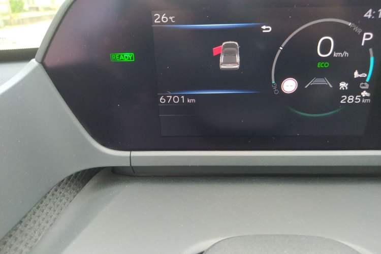 Used Toyota GAC bZ4X 2022 Long-Range Pro Odometer Close Up