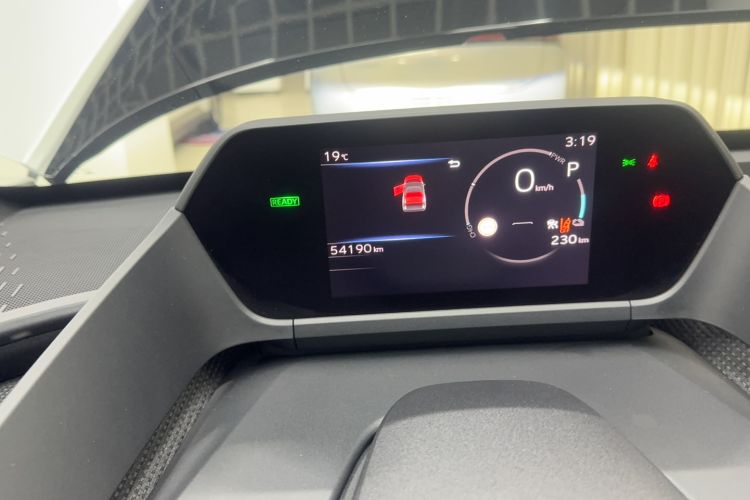 Used Toyota GAC bZ4X 2022 X-MODE Four-Wheel Drive Ultra Odometer Close Up