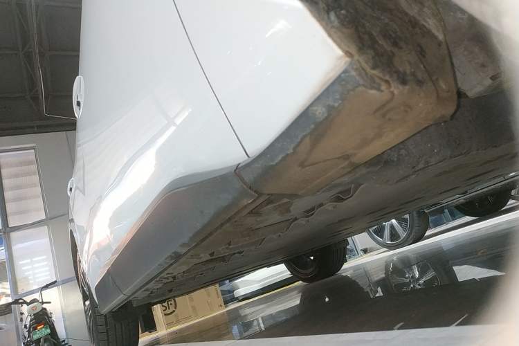 Used Toyota GAC bZ4X 2022 X-MODE Four-Wheel Drive Ultra Right Side Sill