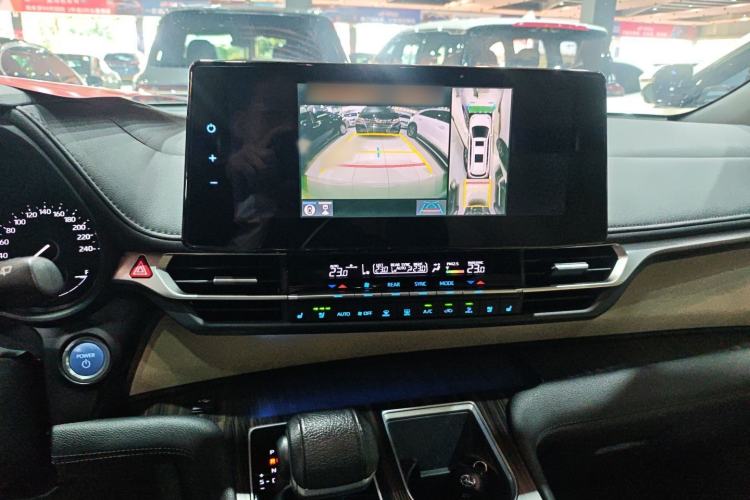 Used Toyota Granvia 2022 2.5L Hybrid Prestige Edition Audio And AC Panel