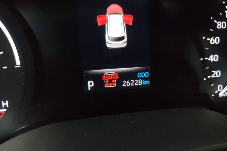 Used Toyota Granvia 2022 2.5L Hybrid Prestige Edition Odometer Close Up