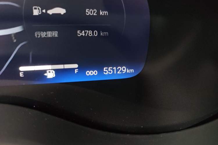 Used Toyota Granvia 2022 2.5L Hybrid Flagship Edition Odometer Close Up