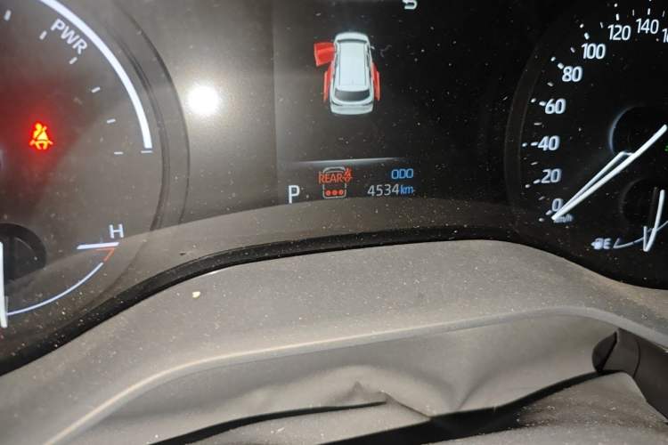 Used Toyota Granvia 2023 2.5L Hybrid Prestige PLUS Edition Odometer Close Up