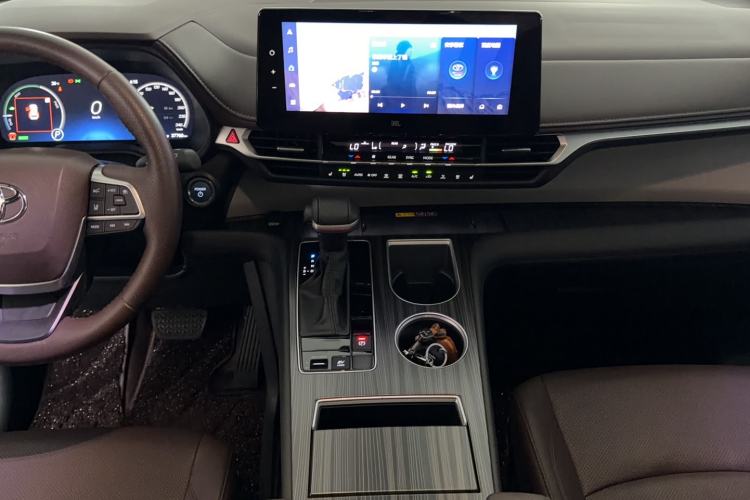Used Toyota Granvia 2023 2.5L Hybrid Flagship VIP Edition Audio And AC Panel