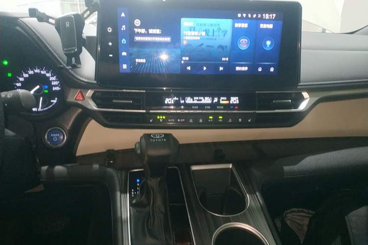 Used Toyota Granvia 2023 2.5L Hybrid Prestige VIP Edition Audio And AC Panel