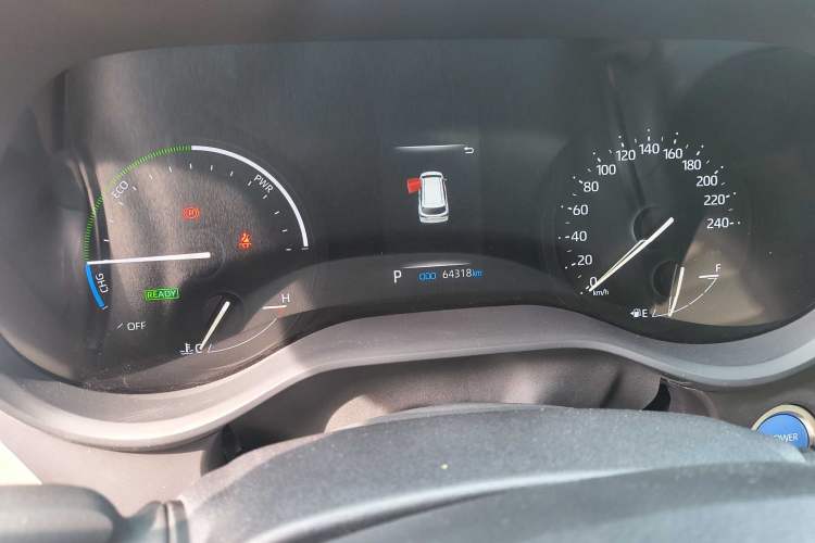 Used Toyota Granvia 2023 2.5L Hybrid Comfort Edition Odometer Close Up