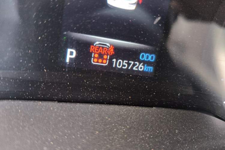 Used Toyota Granvia 2023 2.5L Hybrid Comfort Edition Odometer Close Up