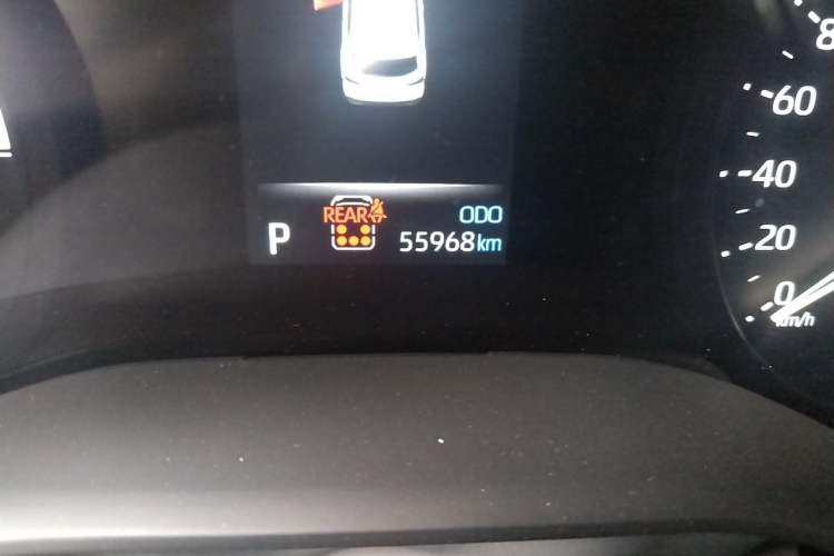 Used Toyota Granvia 2023 2.5L Hybrid Luxury Edition Odometer Close Up