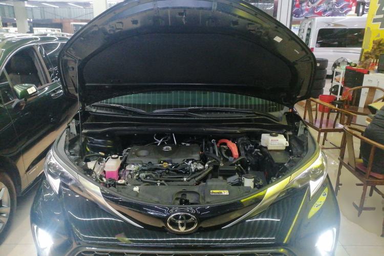 Used Toyota Granvia 2024 2.5L Hybrid Prestige PLUS Four-Wheel Drive Version Engine Bay