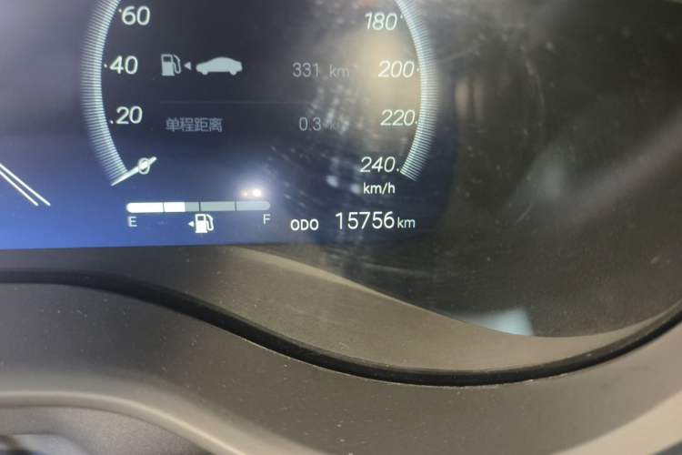 Used Toyota Granvia 2024 2.5L Hybrid Prestige PLUS Four-Wheel Drive Version Odometer Close Up