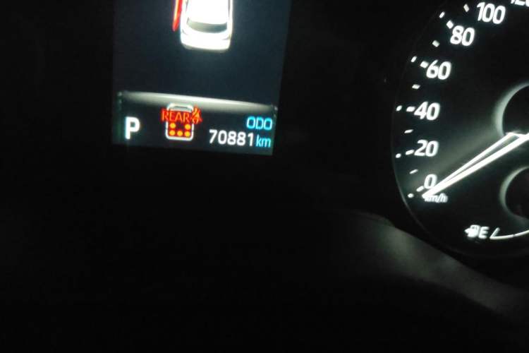 Used Toyota Granvia 2024 2.5L Hybrid Comfort Edition Odometer Close Up