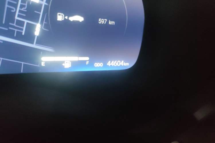 Used Toyota Granvia 2024 2.5L Hybrid Prestige PLUS Four-Wheel Drive Version Odometer Close Up