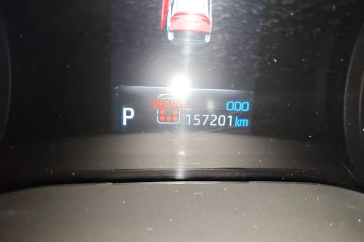 Used Toyota Granvia 2024 2.5L Hybrid Comfort Edition Odometer Close Up