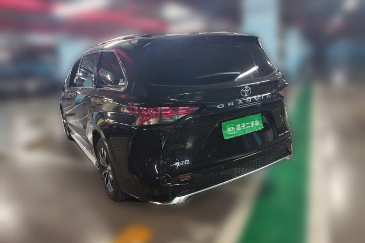 Used Toyota Granvia 2024 2.5L Hybrid Prestige PLUS Four-Wheel Drive Version Rear Left 45 Deg