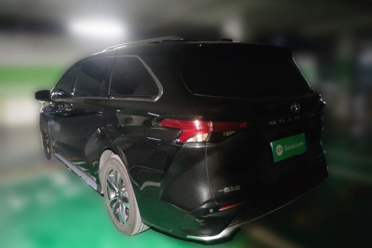 Used Toyota Granvia 2024 2.5L Hybrid Prestige PLUS Four-Wheel Drive Version Rear Left 45 Deg