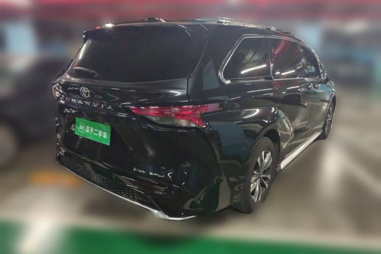 Used Toyota Granvia 2024 2.5L Hybrid Prestige PLUS Four-Wheel Drive Version Rear Right 45 Deg
