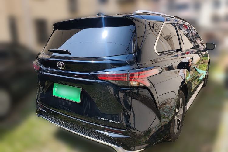 Used Toyota Granvia 2024 2.5L Hybrid Prestige PLUS Four-Wheel Drive Version Rear Right 45 Deg