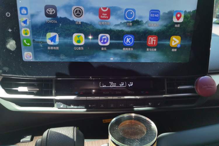 Used Toyota Granvia 2024 2.5L Hybrid Prestige PLUS Four-Wheel Drive Version Audio And AC Panel