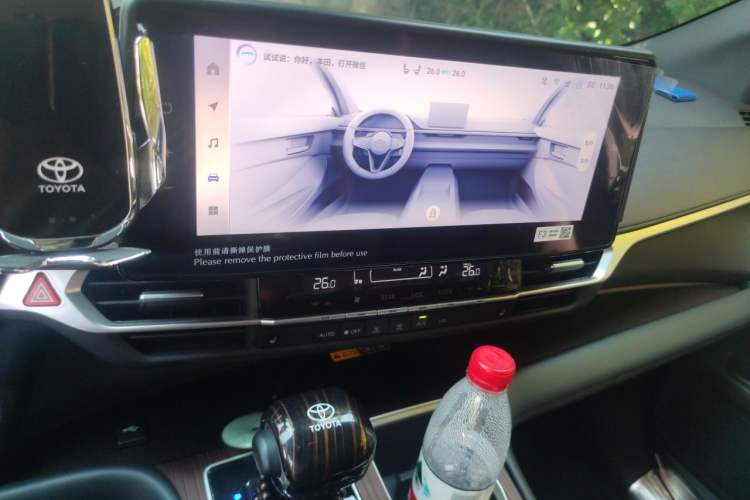 Used Toyota Granvia 2024 2.5L Hybrid Prestige PLUS Four-Wheel Drive Version Audio And AC Panel