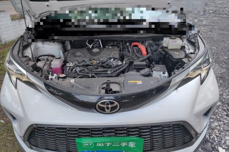 Used Toyota Granvia 2024 2.5L Hybrid Prestige PLUS Four-Wheel Drive Version Engine Bay