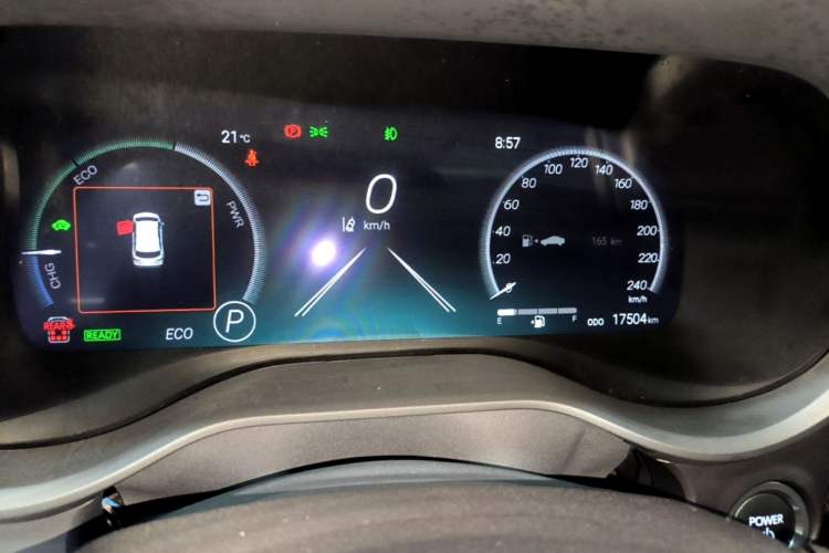 Used Toyota Granvia 2024 2.5L Hybrid Prestige PLUS Four-Wheel Drive Version Instrument Cluster