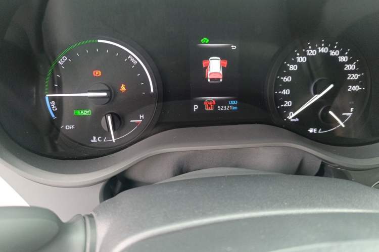 Used Toyota Granvia 2024 2.5L Hybrid Comfort Edition Odometer Close Up